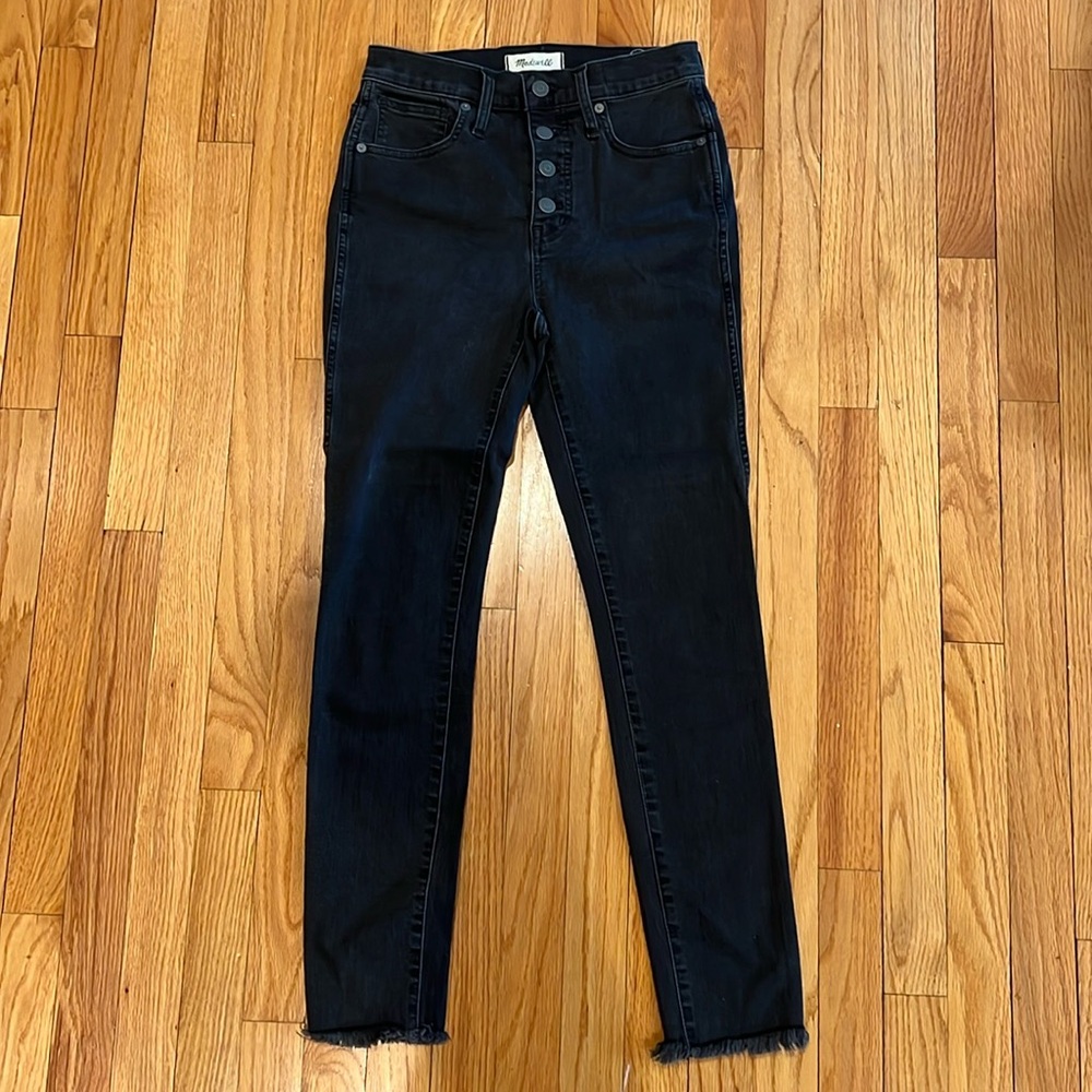 Madewell Women's 10" high-rise Skinny Jeans in size 26